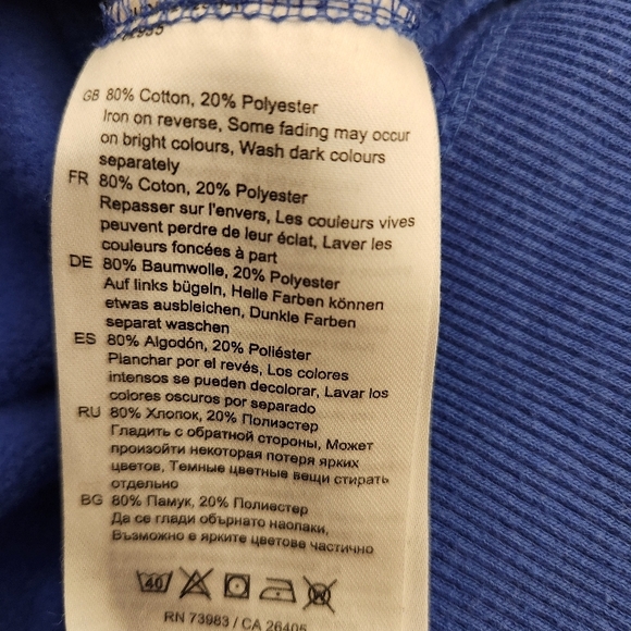 Blue Celestial Crew Neck Sweater - Picture 5 of 6